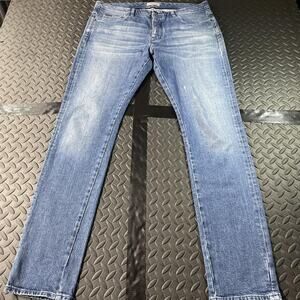 Calvin Klein Jeans Mens 34x34 Blue Darryl T Indigo Haze Comfort Denim 5-Pocket